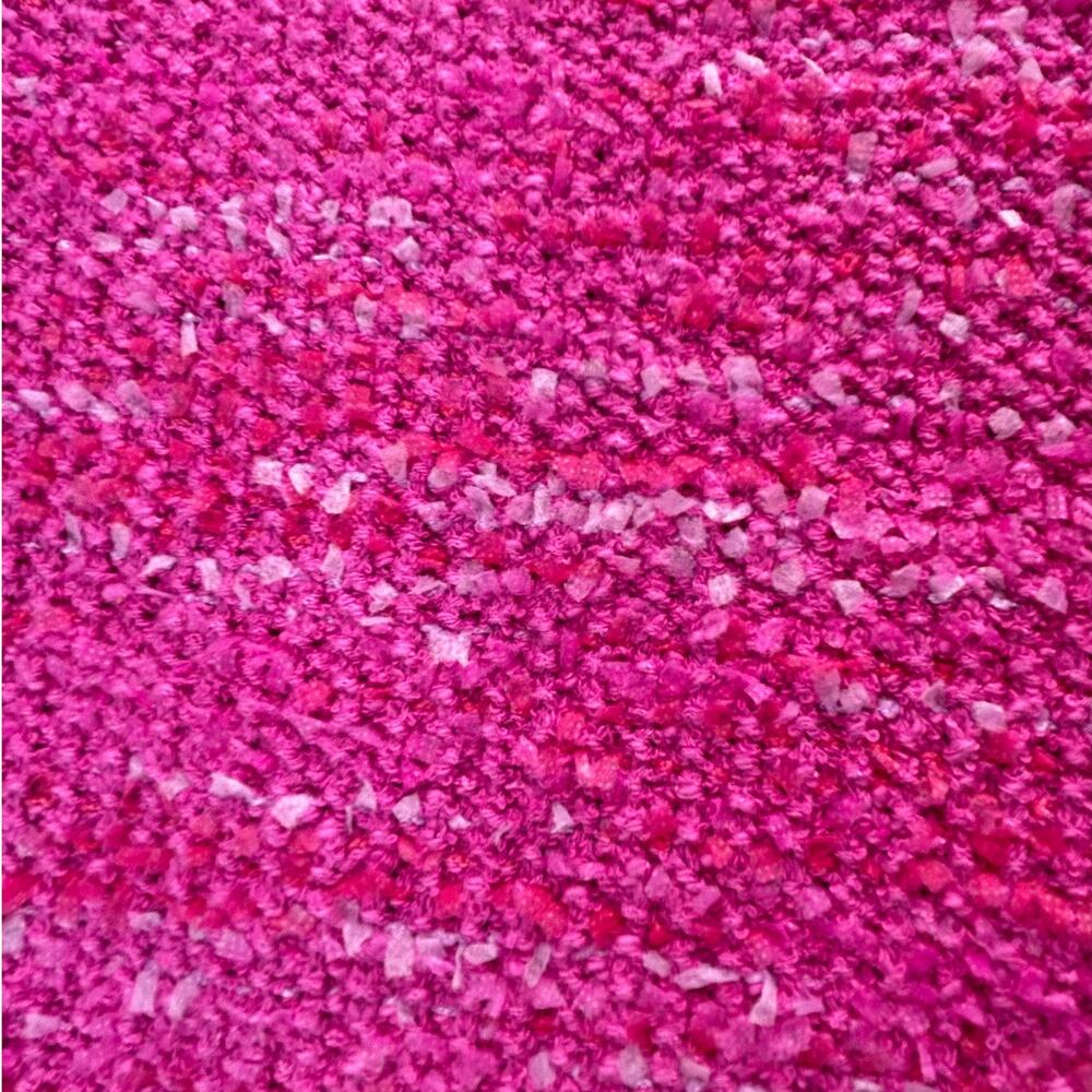 Kate Spade Fuzzy Tweed S/S Sweater Pink/Purple Women XS NWOT - Picture 4 of 5